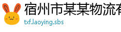宿州市某某物流有限公司